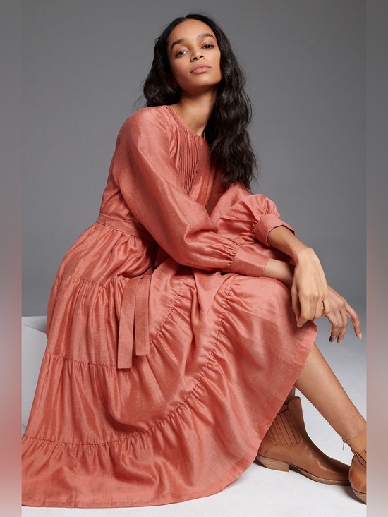Anthropologie Dresses & Skirts - MARE MARE x Anthropologie Agosta Tiered Maxi Dress Size Medium
